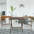 thumbnail image 3 of Arizona Folding Table with Solid American Gum - Walnut, 3 of 18