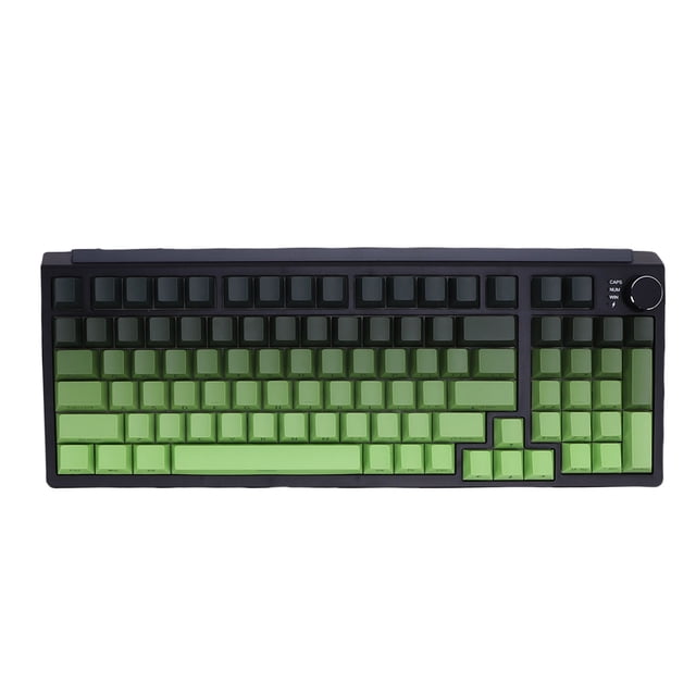98 Keys Wireless Gaming Keyboard, RGB Backlit 75% Mechanical Keyboard, 2.4G USB C Computer Keyboard Hot Swap, Compact Layout for Desktop and Laptop Computers