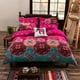 thumbnail image 1 of Funda Nórdica 3 Piezas Exotic Style Bedding Coverset Boho Bedding Set Blue, 1 of 7
