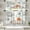 Fall 8, variant on Fall Kitchen Curtains Autumn Window Curtains and Valances Set 24 Inch, Rustic Maple Leaves Short Tier Curtain for Kitchen, Farmhouse Small Kitchen Decor