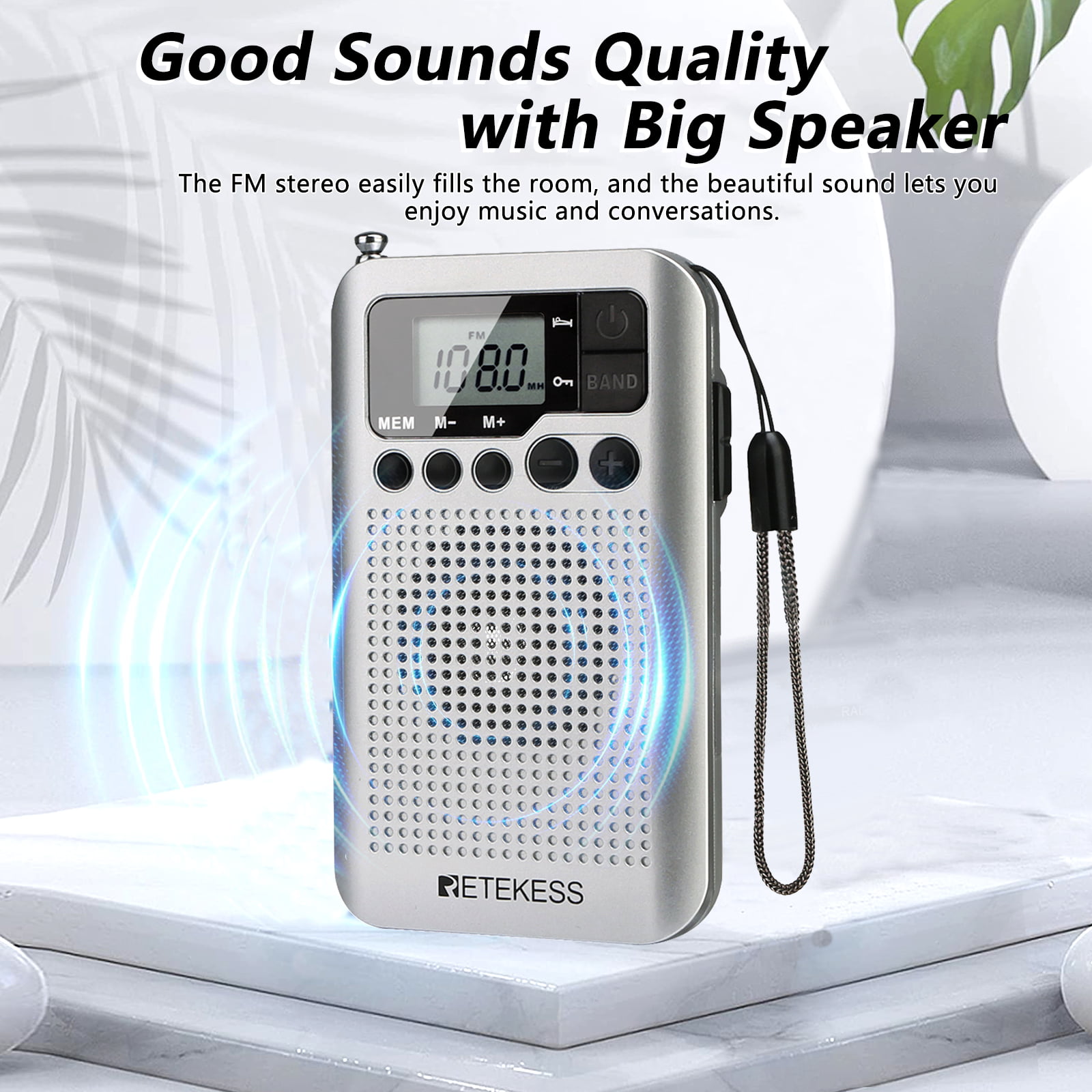 Sounds B SB18 Am/FM Pocket Radio 