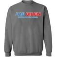 thumbnail image 2 of OXI Crewneck Sweatshirt - Joe Biden Keeping America Great, Basic Casual Sweatshirts for Men's and Women Fleece Sweatshirt Long Sleeve - Graphite Heather 2X-Large, 2 of 2