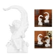 thumbnail image 1 of Angel Resin Figurine, Feather Benediction Memorial Angel Resin Statue  For Wedding, 1 of 8