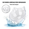 thumbnail image 4 of Dispensador Comedero Bebedero de Alimento Para Perros Gatos, Color Negro con Transparente, 4 of 5