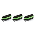 thumbnail image 4 of Injueey Estuche de almacenamiento para gafas de sol, organizador de transporte, suministros para hombres y mujeres, verde Type1 NO1, 4 of 6