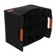 thumbnail image 1 of unbranded Bolsa De Fieltro Negro Para Botella De Vino Con Compartimentos Para Transporte, 1 of 6
