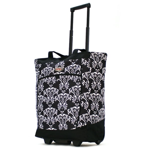 Olympia USA Olympia U.S.A. Fashionista Rolling Shopper Tote Walmart
