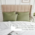 thumbnail image 3 of Southshore Fine Living, Inc. Hotel Quality Pillowcases for King Size Pillows, 20" x 40", Sage Green, 3 of 8