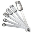 thumbnail image 3 of 6pcs Stainless Steel Measuring Spoons Stackable Teaspoon Tablespoon for Measure, 3 of 4