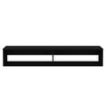 thumbnail image 4 of 59" Floating Shelf for TV Components / Stable Structure, Keeps Cables Neat in Living Room, 4 of 5