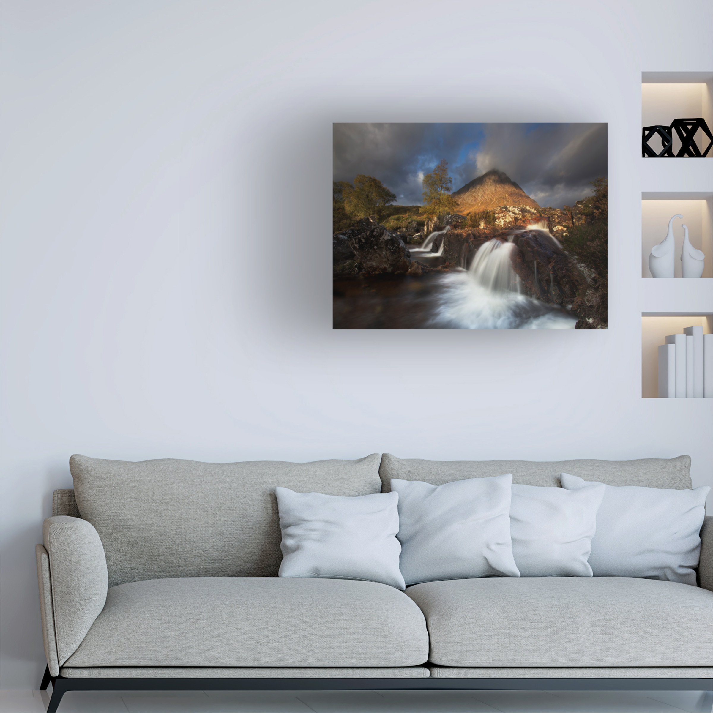 Krzysztof Nowakowski 'Scotland' Canvas Art