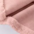 thumbnail image 4 of OGLCCG Girls Sherpa Fleece Parka Teens Button Down Mock Neck Fuzzy Furry Jacket Winter Warm Plush Faux Fur Trench Coat with Pockets 2-18 Years, 4 of 7