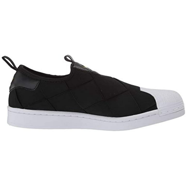 adidas Originals Superstar Shoes Black/White/Gold 6.5 - Walmart.com
