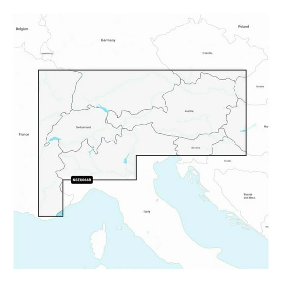 Garmin New OEM Alpine, Lakes & Rivers - Inland Marine Charts, 010-C1261-20