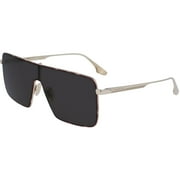Victoria Beckham VB238S 701 Women's Gold Square Frame Sunglasses