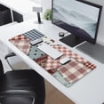 thumbnail image 2 of Long Mouse Pads for Desk,Pioneer Flower Floral Print Pattern Desk Mats on Top Of Desks, Desk Mouse Pad Extra Large with 3mm Non-Slip Base and Stitched Edge for Gaming,Office,Work,Home 31.5"x11.8", 2 of 6
