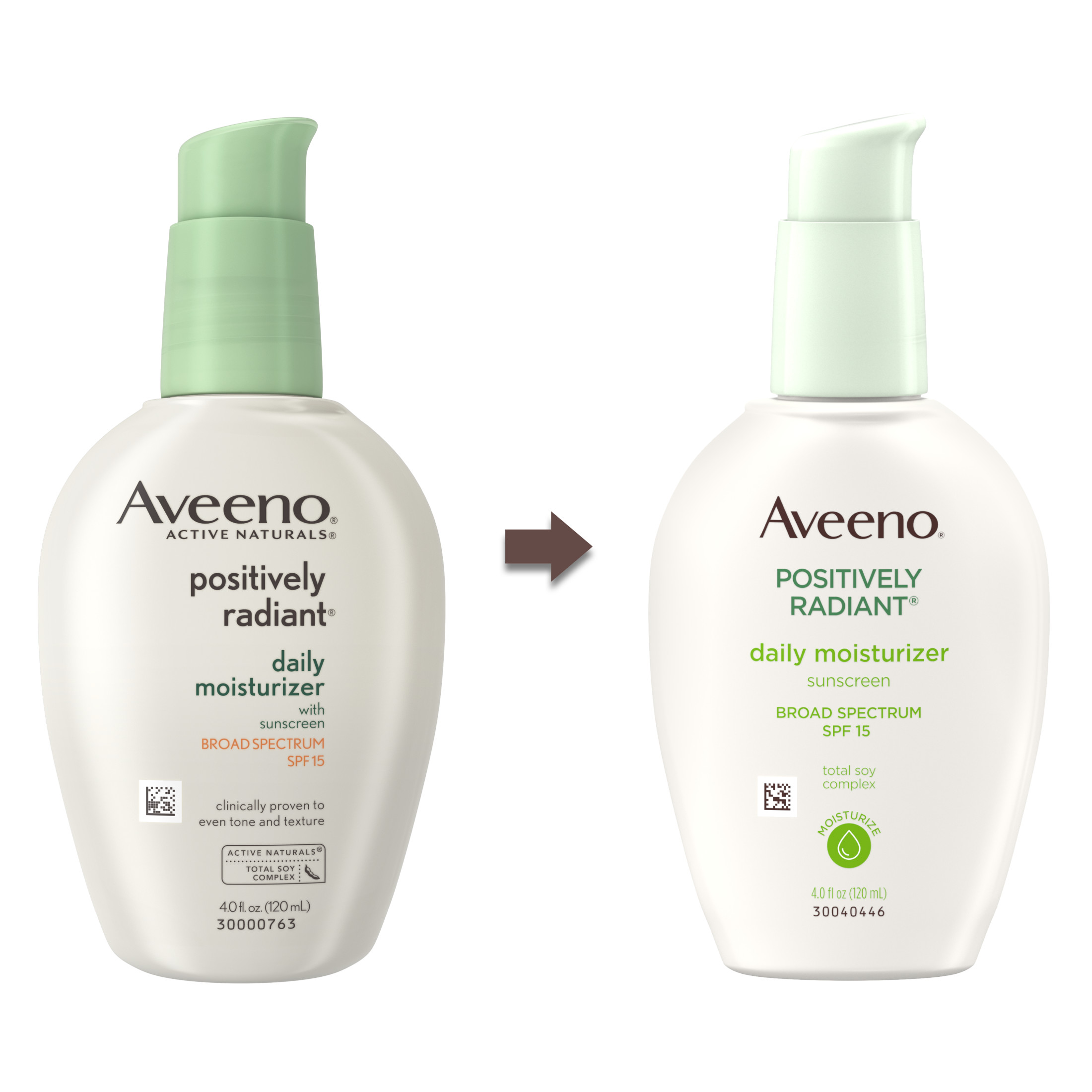 Aveeno Positively Radiant Daily Face Moisturizer SPF 15, Skin Care, 4 fl. oz - image 3 of 16