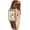 Brown Gold, variant on Leather Strap Watches for Women Elegant Dainty Ladies Watch Vintage Rectangle Women Quartz Wrist Watch