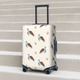 thumbnail image 6 of Zufioo Sea Turtle Print Luggage Case Protective Cover, Zippered Anti-scratch Luggage Case Cover, Suitable for Travel, Business, Unisex-Medium, 6 of 7