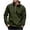 E-307Green, variant on FAOWME Men's Pullover Long Sleeve Stand Collar Half Zipper Solid Color Comfortable Breathable Sweatshirt For Casual Daily Wear Beige L