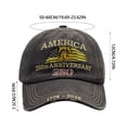 thumbnail image 2 of United States 250th Anniversary Hat,250th Anniversary Hat 1776-2026 Eagle Embroidery Patriotic Baseball Cap,250 Anniversary USA Hat for Men Women, 2 of 3