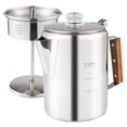 thumbnail image 4 of Bgsha Coffee Percolators Stovetop For Camping, Percolator Coffee Pot Outdoors 9 Cup, 4 of 7