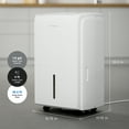 thumbnail image 2 of hOmeLabs 40 Pint Dehumidifier with Pump for up to 6,000 Sq Ft Rooms (MAX 104 Pint at 95°F, 90% RH) – Powerful Moisture Removal for Medium to Large Rooms and Basements, 2 of 7