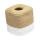 thumbnail image 3 of Soporte para pañuelos de estilo bohemio, elegante dispensador de servilletas, soporte para pañuelos tejido a mano para Estilo C, 3 of 9