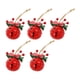 thumbnail image 1 of 5 campanas navideñas para puerta, decoración navideña, decoración colgante navideña. Rojo 3cm, 1 of 9