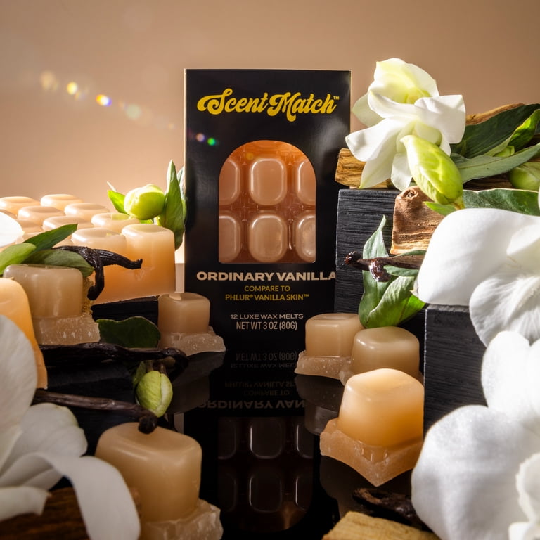 IllumiScents ScentMatch, 3 oz Wax Melts, Ordinary Vanilla (Compare