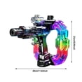 thumbnail image 3 of Light Up Water Blaster with Glowing Ring Tank, High Pressure Long Range Water Gun for Outdoor Pool Party, Backyard Summer Entertainment and Beach Games, 3 of 7