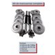 thumbnail image 3 of Set/Juego de Mancuernas y Discos de Pesas Ajustables 15 Kg con Estuche XNESS XNESS MALETIN MANCUERNAS 15 KG, 3 of 6