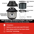 thumbnail image 2 of Instant Pot 8QT Crisp™ Multi-Cooker + Air Fryer, 2 of 7