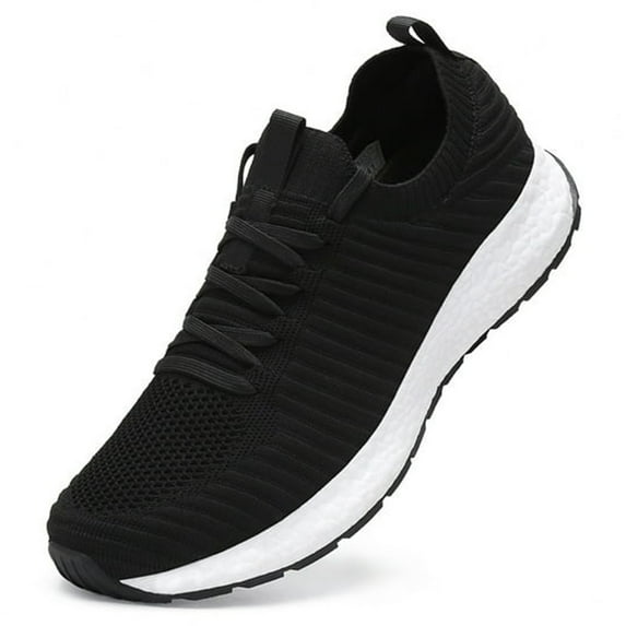 Dannto Mens Running Shoes Breathable Slip On Sneakers Comfort for Sports Gym