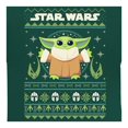 thumbnail image 2 of Playera The Mandalorian Talla 2EG Manga Corta con Diseño Estampado Grogu Navideño Verde, 2 of 7