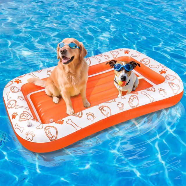 Flotador inflable RGJ para perros de hasta 100 kg