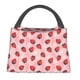 thumbnail image 1 of Fotbe Strawberries Bolsa Térmica Portátil con Estampado, Bolsa de Entrega de Alimentos Aislada, Bolsa Reutilizable de Gran Capacidad para Comidas y Supermercado, 1 of 6