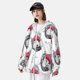 thumbnail image 3 of Balery Cute Poodle Dog Sudadera ligera de manga larga con capucha y protección solar UPF 50+ para hombre y mujer, ideal para pesca y running-Large, 3 of 7