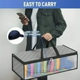 thumbnail image 4 of Portable Closet Organizer YearsHandheld Hanging Storage Bag For Hats Bras And More Foldable & Visible, 4 of 5