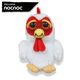 thumbnail image 2 of Peluche Feisty Pets® 22cm CooCoo Cluckles the Hen, 2 of 5