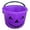 Purple, variant on Clearance Under $5 Halloween Pumpkin Bucket Plastic Jack O ' Candy Basket Trick Or Halloween Bucket Plastic Candy Pumpkin Bucket with Handle Suitable for Halloween Party Supplies Purple