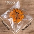 thumbnail image 3 of 100 bolsas transparentes for galletas autoselladas, bolsas de celofán resellables for regalos, perfectas for suministros de cocina y panadería del hogar, 3x3 a 6x6 pulgadas, 3 of 3