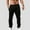 X-238Black, variant on ZHOGXU Men Casual Pants With Pockets Solid Color Drawstring Elastic Waist Comfortable Loose Breathable Trousers For Daily Wear,Black,Xxxxl