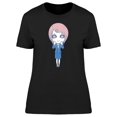 thumbnail image 1 of Adorable Office Lady Cartoon Tee Women's -Image by Shutterstock, 1 of 1