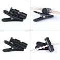 thumbnail image 2 of 360 Adjustable Rotation Cable Clamp Black Earphone Cord Securing Clip for Headset Wire Headphone Cable Management, 2 of 11