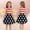 Sky Blue, variant on HAOTAGS Girls Summer Dress, Fourth Of July Lightweight Round Neck Ruffle Sleeve Summer Dresses Blue 5-6T