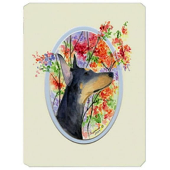 Doberman Mouse Pad, Hot Pad & Trivet