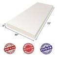 thumbnail image 4 of Upholstery Visco Memory Foam Sheet- 2"Hx30W"x72L" - 3.5 lb Density- Luxury Quality- Good for Sofa Cushion, Mattresses, Wheelchair, Doctor Recomended for Backache & Bed Sores- Dream Solutions USA, 4 of 4