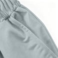 thumbnail image 5 of XuJwPNcy Workout Pants for Men Athletic Ankle Zip Pants with Pockets Lightweight Gym Running Training Trousers(Gray,Small), 5 of 6