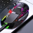 thumbnail image 2 of VONKY Compact And Lightweight USB Mouse Convenient For On Go Sensitive And Accurate Wired Gaming Mouse non voice pink, 2 of 6